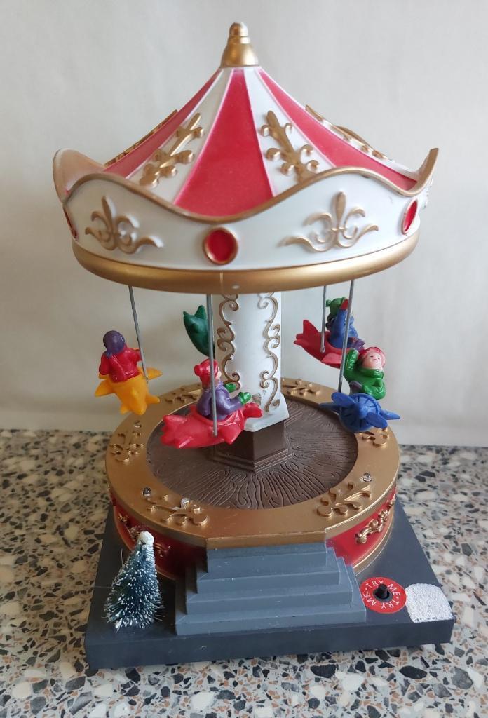 Draaimolen Zweefmolen met vliegtuigjes, Diversen, Kerst, Gebruikt, Ophalen of Verzenden