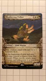 Slumbering Walker 302 mtg Lorwyn Eclipsed alternate art, Ophalen of Verzenden, Zo goed als nieuw