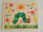 Eric Carle Houten Puzzel, Ophalen of Verzenden, Minder dan 10 stukjes, Gebruikt