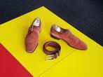 Santoni gesp  schoenen met bijpassende riem maat 41, Overige kleuren, Verzenden, Santoni, Gespschoenen