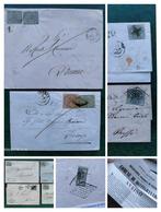 ITALIË - Verzameling brieven Pauselijke Staat 1852-1866, Ophalen of Verzenden, Buitenland