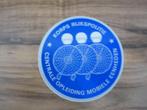 Sticker Centrale Opleiding Mobiele Eenheden Ø 9,8 cm, Ophalen of Verzenden, Zo goed als nieuw, Bedrijf of Vereniging