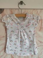Feetje shirtje regenbogen korte mouw maat 56 | babykleding, Kinderen en Baby's, Babykleding | Maat 56, Meisje, Ophalen of Verzenden