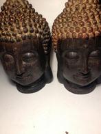2 boeddha hoofden, Verzenden, Zo goed als nieuw