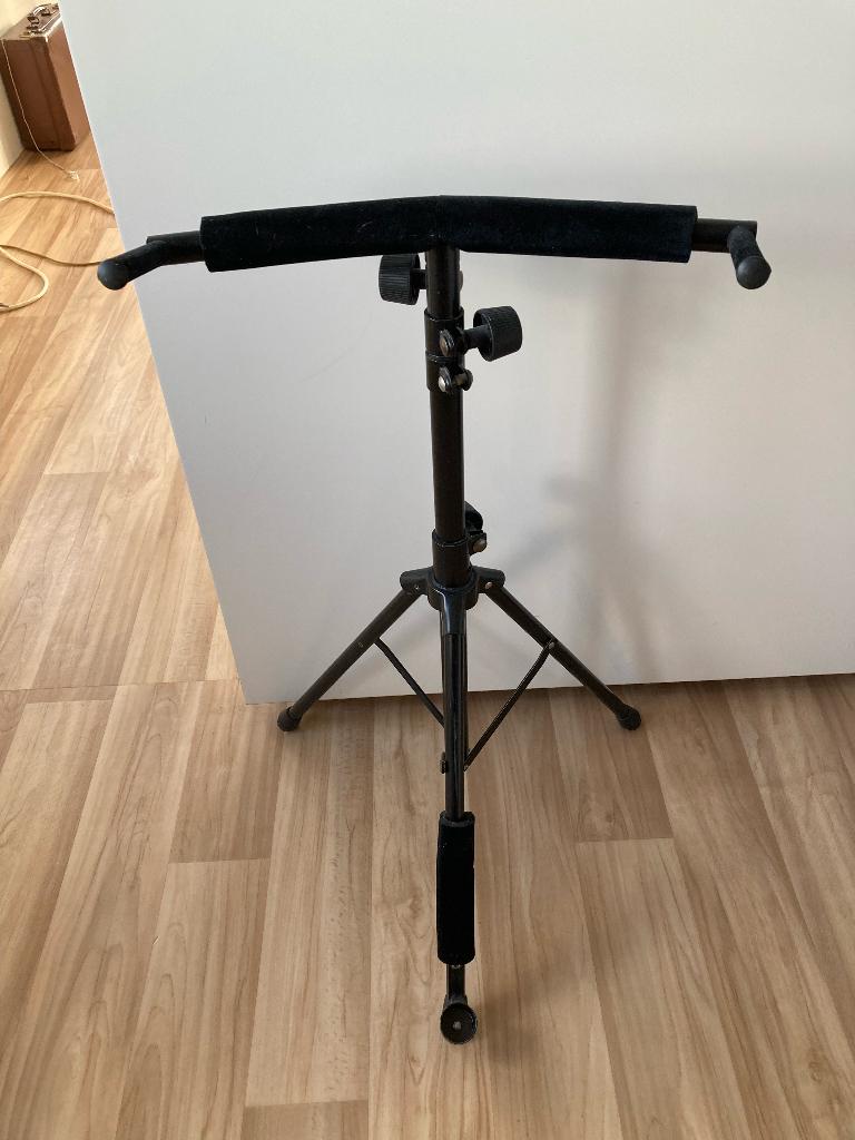 Contrabas standaard, Muziek en Instrumenten, Ophalen, Zo goed als nieuw