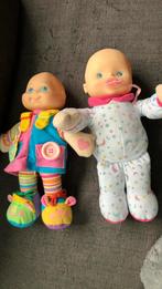 2 zachte baby poppen, Ophalen of Verzenden, Zo goed als nieuw, Babypop