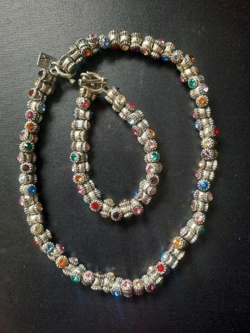 Otazu Barrel set   ~ ketting en armband ~ multicolor beschikbaar voor biedingen