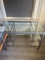 GRATIS glazen bureau, Ophalen, Gebruikt, Bureau
