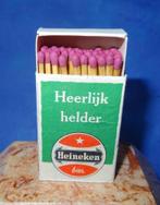 Heineken Ongebruikt Vol Doosje Lucifers No 5555555555, Verzamelen, Biermerken, Verzenden, Zo goed als nieuw, Overige typen, Heineken