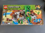 Lego Minecraft 21155 De Creeper Mijn - Compleet!, Kinderen en Baby's, Speelgoed | Duplo en Lego, Ophalen of Verzenden, Zo goed als nieuw