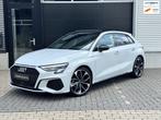 Audi A3 Sportback 35 TFSI 3x S line Panoramadak, Virtual, Auto's, Zwart, 4 cilinders, 150 pk, Leder en Stof