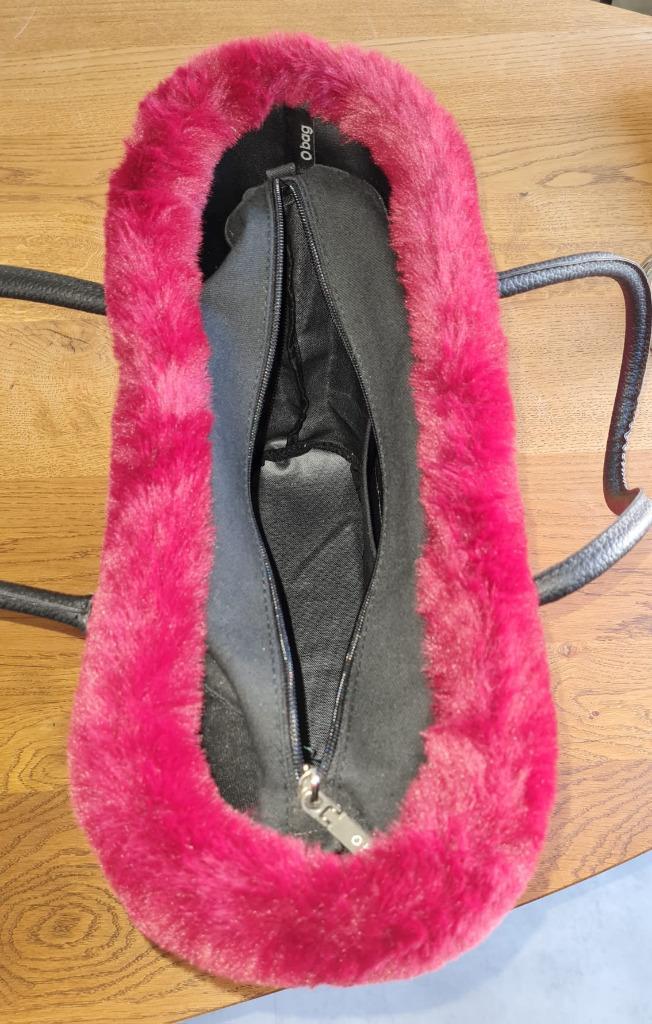 O Bag schouder handtas, Sieraden, Tassen en Uiterlijk, Tassen | Damestassen, Nieuw, Handtas, Rood, Ophalen of Verzenden