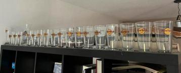 Hard Rock bierglazen / 19 st/ verzameling beschikbaar voor biedingen