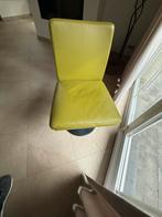 6 Hulsta Leder Stoelen Kiwigroen - ZGAN, Ophalen
