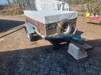 Motoraanhanger met bagage unit, Auto diversen, Aanhangers en Bagagewagens, Ophalen of Verzenden, Zo goed als nieuw