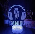 3D gaming led light, Huis en Inrichting, Lampen | Overige, Zo goed als nieuw, Verzenden