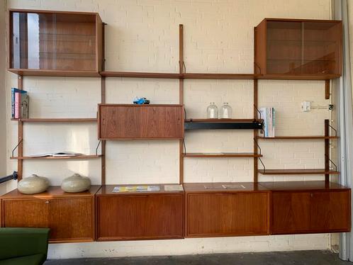 Poul Cadovius by Royal System vintage modulair wandsysteem, Huis en Inrichting, Woonaccessoires | Wandplanken en Boekenplanken