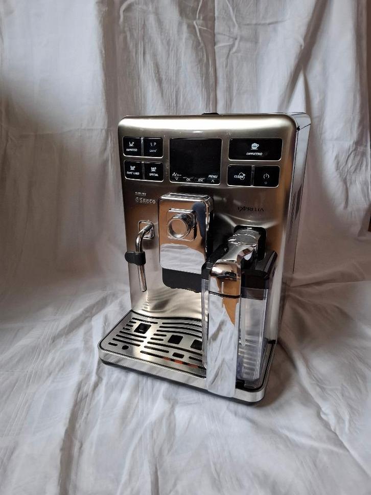 Philips Saeco Exprelia HD8854 Koffiemachine, Witgoed en Apparatuur, Koffiezetapparaten, Gebruikt, Gemalen koffie, Koffiebonen