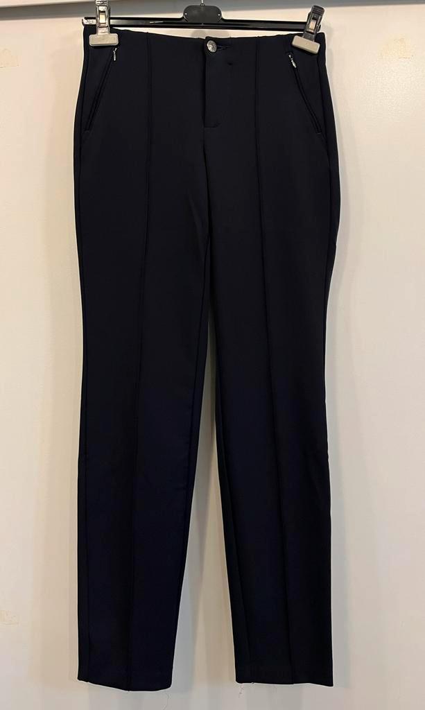 Mac, nette donkerblauwe broek, maat 34/30, Kleding | Dames, Broeken en Pantalons, Gedragen, Maat 34 (XS) of kleiner, Blauw, Lang