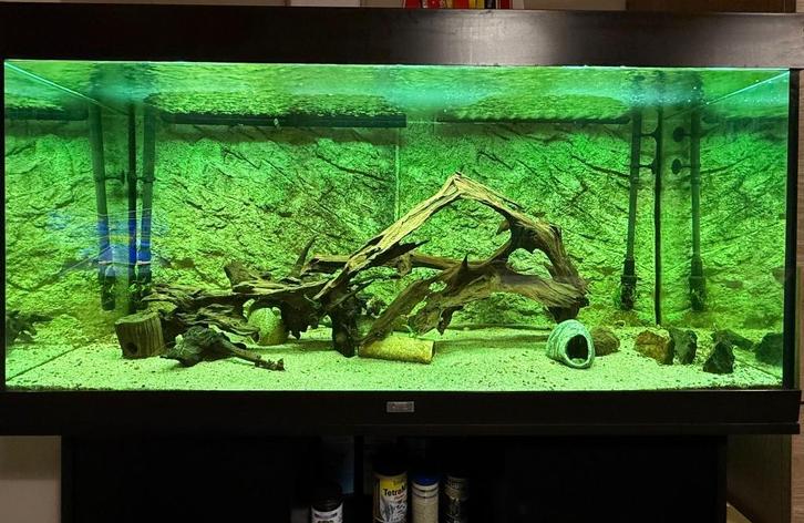 Juwel aquarium 350 liter + accessoires + vissen, Dieren en Toebehoren, Vissen | Aquaria en Toebehoren, Gebruikt, Gevuld zoetwateraquarium