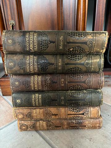 Nouveau Larousse Illustré - Deel 1 t/m 6 beschikbaar voor biedingen