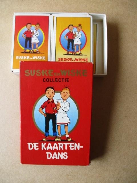 adv10409 suske en wiske kaartspel 1, Verzamelen, Stripfiguren, Ophalen, Suske en Wiske, Gebruikt, Overige typen