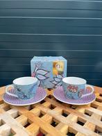 Pip studio flower festival espresso kop&schotel set nieuw, Huis en Inrichting, Keuken | Servies, Ophalen, Nieuw, Overige stijlen