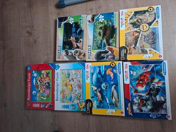 kinderpuzzels compleet  beschikbaar voor biedingen