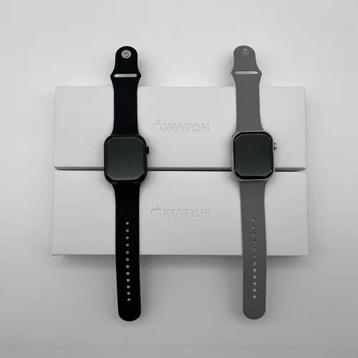 Apple Watch - Zwart & Zilver - Uitstekende Staat beschikbaar voor biedingen