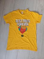 2x Limited edition Mcdonalds shirt zomer geel, Geel, Ophalen of Verzenden, Zo goed als nieuw, Korte mouw