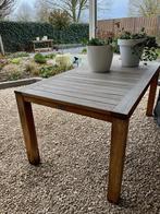 Sunyard Buxton dining tuintafel 160x90cm Teakhouten tafel, Tuin en Terras, Tuintafels, Ophalen, Gebruikt, Rechthoekig, Teakhout