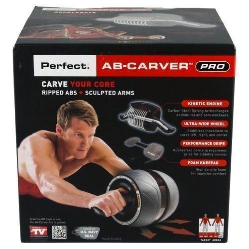 AB Carver PRO, Sport en Fitness, Fitnessmaterialen, Zo goed als nieuw, Buikspierwiel, Buik, Ophalen of Verzenden
