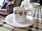 Boerenbont Mepal (kunststof) kopje + schotel Boerenbond, Huis en Inrichting, Keuken | Servies, Overige materialen, Gebruikt, Ophalen of Verzenden