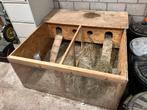 Leuk Konijnen hok ren verblijf, Dieren en Toebehoren, Ophalen, 110 cm of meer, 60 tot 90 cm, Zo goed als nieuw
