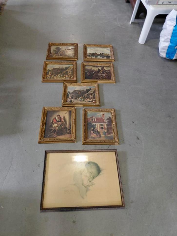 Antieke Lijstjes Collectie, Antiek en Kunst, Kunst | Overige Kunst, Ophalen