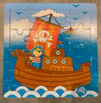 Houten puzzel, legpuzzel, 16 stuks, Ophalen, Gebruikt