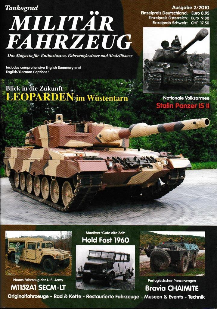 Militärfahrzeug 2/2010, Boeken, Oorlog en Militair, Zo goed als nieuw, Landmacht, 1945 tot heden, Ophalen of Verzenden