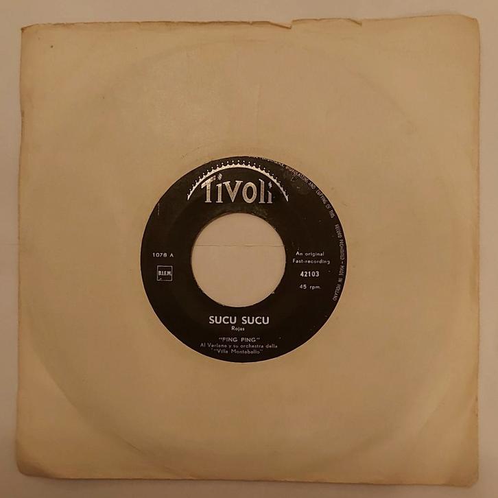 Ping Ping - Sucu sucu (1961), Cd's en Dvd's, Vinyl Singles, Gebruikt, Single, Pop, 7 inch, Ophalen of Verzenden