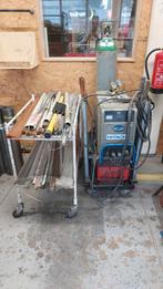 Lasapparaat met Benodigdheden, Doe-het-zelf en Verbouw, Gereedschap | Lasapparaten, Ophalen of Verzenden, Gebruikt, 250 ampère of meer