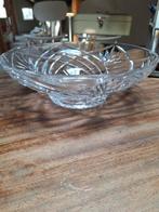 Vintage kristallen fruitschaal, Huis en Inrichting, Woonaccessoires | Schalen en Manden, Ophalen, Schaal, Rond, Glas
