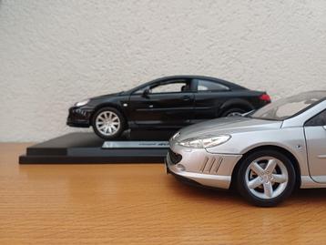 Peugeot 407 coupe 3.0i V6 Noir Perla Nera - Gris Aluminium  beschikbaar voor biedingen