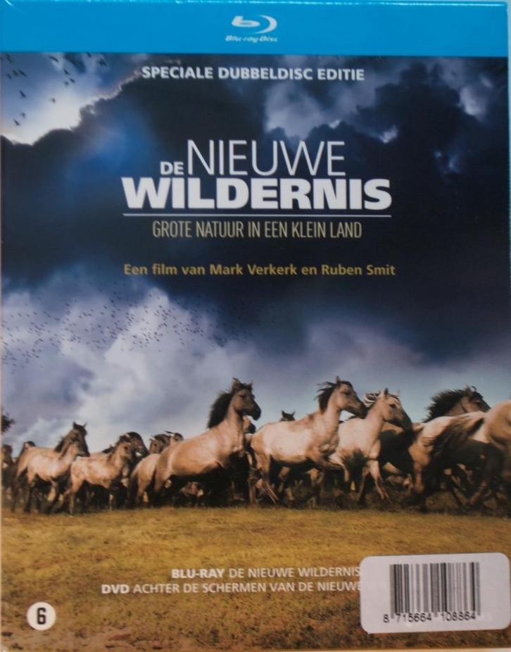 blu ray De nieuwe wildernis met cd Oostvaardersplassen, Cd's en Dvd's, Blu-ray, Zo goed als nieuw, Documentaire en Educatief, Ophalen of Verzenden