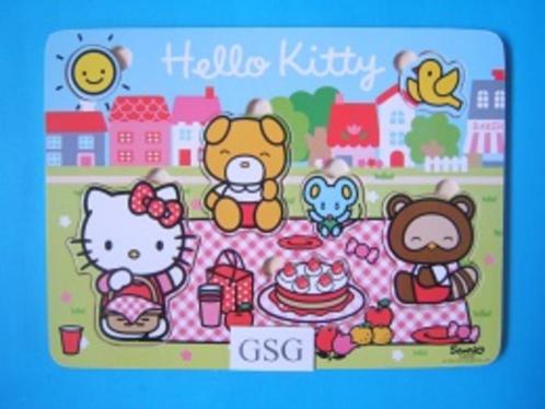 Legplankje Hello Kitty nr. 9179-02, Kinderen en Baby's, Speelgoed | Houten speelgoed, Zo goed als nieuw, Overige typen, Ophalen