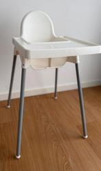 2 ikea kinderstoelen met blad en stoelverkleiner., Kinderen en Baby's, Ophalen of Verzenden, Gebruikt, Overige typen, Stoelverkleiner