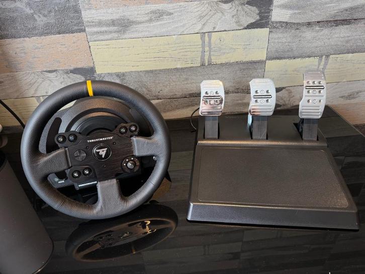Thrustmaster TX Racing Wheel Leather Edition, Computers en Software, Joysticks, Zo goed als nieuw, Ophalen of Verzenden