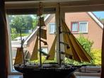 Grote Dwarsgetuigde driemaster zeilschip{modelbouw hout}, Ophalen, Gebruikt, 1:50 tot 1:200, Overige merken