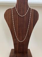 Zilveren collier en armband, Sieraden, Tassen en Uiterlijk, Kettingen, Ophalen of Verzenden, Zo goed als nieuw, Zilver