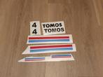 Stickerset Tomos 4 pk buitenboordmotor T4 stickers, Watersport en Boten, Ophalen of Verzenden, Nieuw, Motor en Techniek
