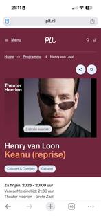 Tickets Henry van Loon Parkstad theater Heerlen, Twee personen