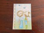 Vintage Kaart: Jongen en Meisje, Ophalen of Verzenden, 1960 tot 1980, Ongelopen, Kinderen